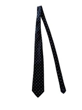 Brooks Brothers Maker Woven Tie Made In Italy Blue Mens One Size Fits All EUC