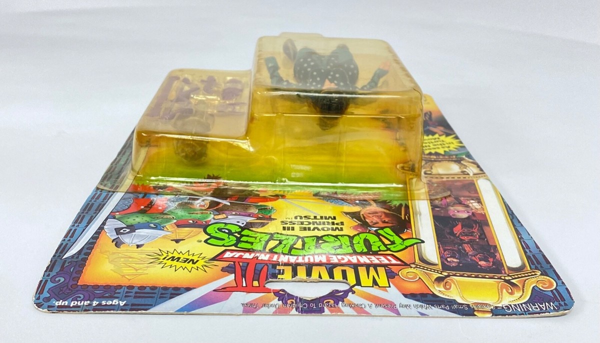 【TMNT】 Movie III 【エイプリル＆プリンセスミツ】未開封品 TMNT Teenage Mutant Ninja Turtles Movie III Princess Mitsu