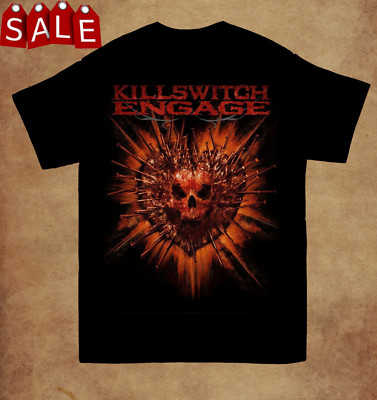 Rare New Killswitch Engage Cotton Black Men T Shirt Gift Fans S to 5XL BE216