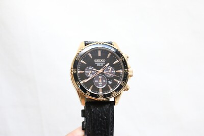 Seiko V175-0DH0 Chronograph Stainless Steel Date Solar Watch Seiko V175-0DH0 Chronograph Stainless Steel Date Solar Watch