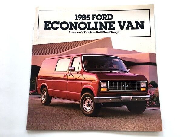  Ford Econoline Van -page BIG Catálogo de folletos de ventas originales
