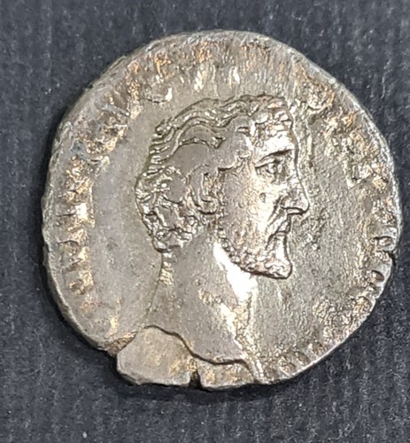 Roman Coin, Antoninus Pius, AD 138-192, Silver Denarius, Marcus Sear No 4523 - Picture 2 of 6