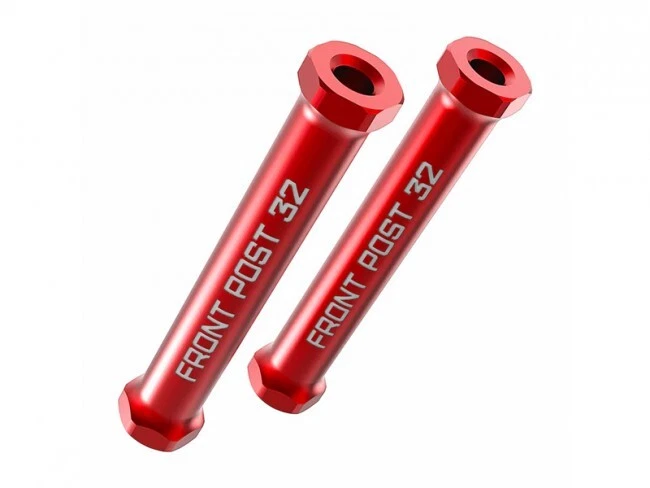 3RACING ALU VERTICAL FRONT BODY POST FOR 1/10 RC AUPER D6 S SPORT DRIFT CAR - Image 3 of 3