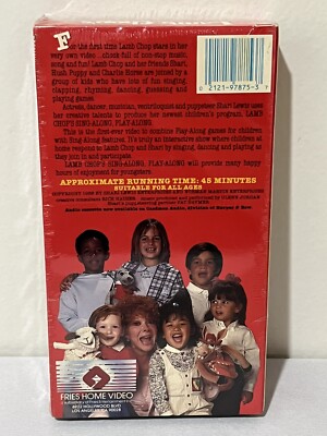Lamb Chops Sing-Along, Play-Along (VHS, 1988) for sale online | eBay