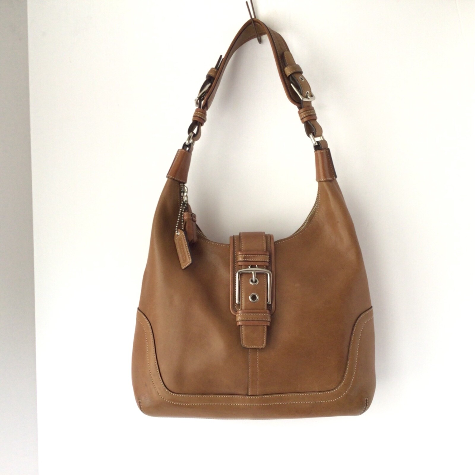 COACH Leather Hampton Soho Shoulder Bag 7463 In Light… Gem