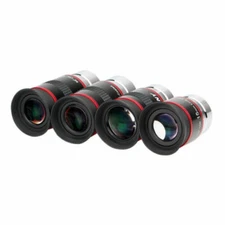 SVBONY Telescope Eyepiece 1.25'' 68° 6/9/15/20mm Ultra Wide Angle Lens FMC Set
