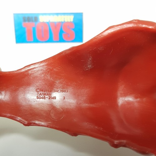 MOTU Battle Cat red SADDLE chair armor animal accessory part He-Man 1982 - Picture 7 of 10