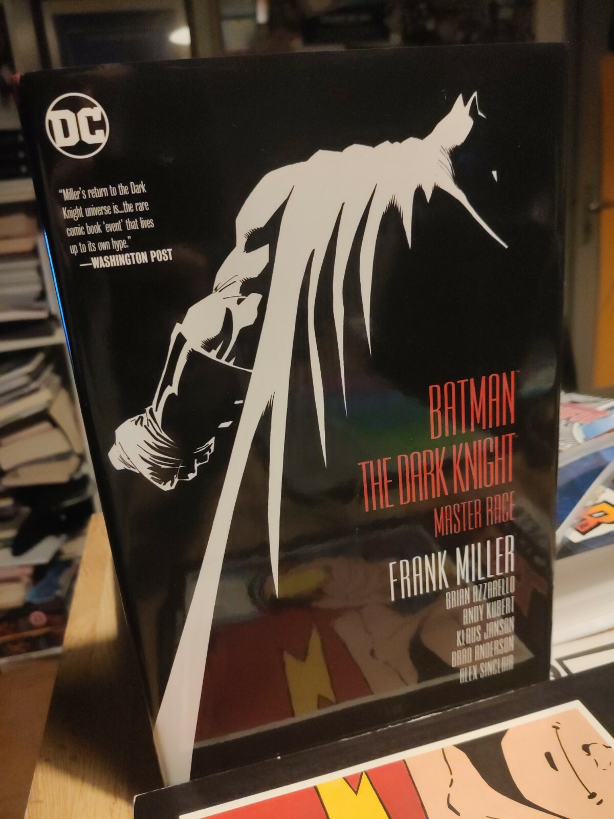 FRANK MILLER-THE DARK KNIGHT: MASTER RACE BOOK NUOVO