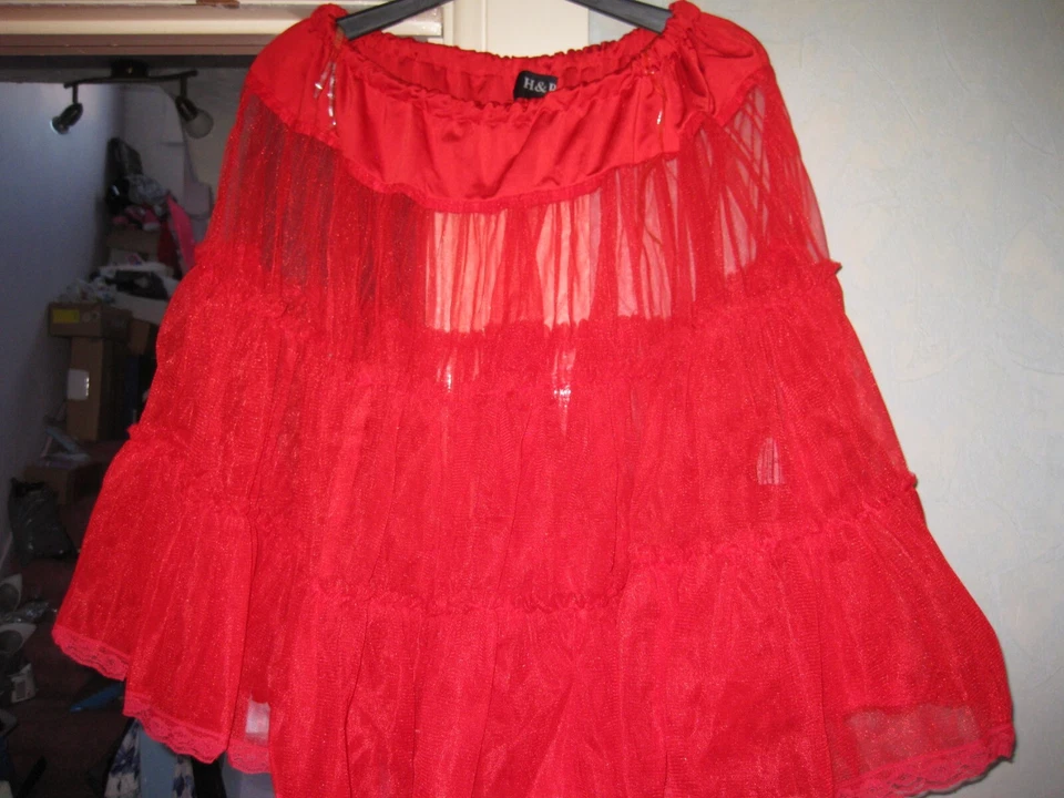     Enaguas con volantes COSPLAY 36 pulgadas cintura máx. Foto 3 de 4