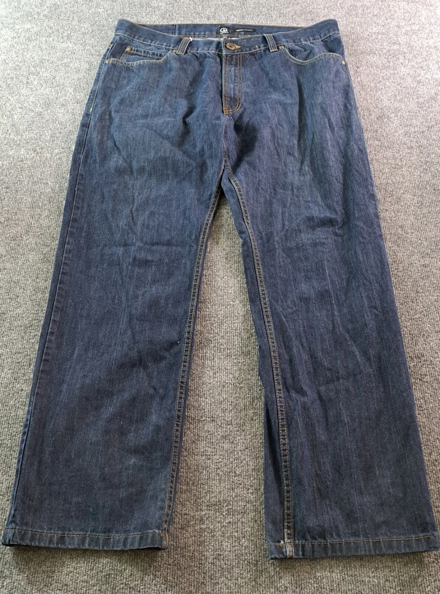 Jean CAVI Pour Homme - Taille 32, Longueur 34, Coupe Droite, Bleu Noir, 100% Coton - Neuf Sans étiquettes
