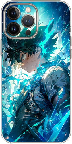 Deku Midoriya My Hero Academia Anime Case Cover Clear / Shockproof / MagSafe - 第 2/11 張圖片