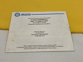 1989 NINTENDO ENTERTAINMENT SYSTEM NES Astyanax Instruction Booklet Manual ONLY