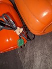 2x Orange Plastic Jack-o'-Lantern Pumpkin Blow Molds Plug-In Preowned PLS READ — photo 4