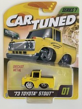 Cartuned (MGA) '73 TOYOTA STOUT, Series 7 #01, yellow, new and sealed, car tuned