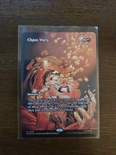MTG Chaos Warp (Borderless) Foil - Marvel Universe Eternal
