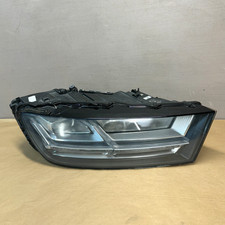 Complete! 2017-2019 Genuine Audi Q7 Led Headlight Right Rh Side Headlamp Oem