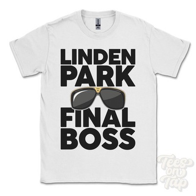 LINDEN PARK FINAL BOSS T-SHIRT lustiges Weihnachtsgeschenk schottische Grenzen Höhlenforscher Schottland