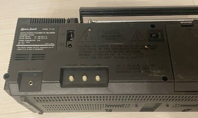 Lenoxx Sound AM/FM/TV Tape 1988 Boombox TV-30 *WORKS | eBay