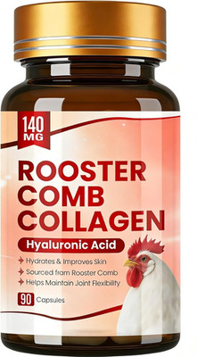 Rooster Comb Collagen, Natural Hyaluronic Acid Supplement for Joi...