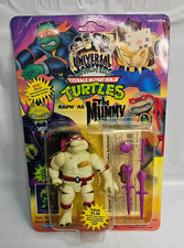 Playmates 1993 TMNT Universal Monster Raph As The Mummy MOC UNPUNCHED NEW