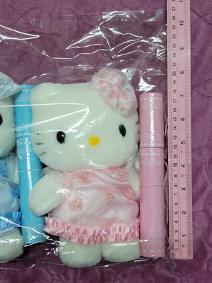 Vintage 1999 Hello​ Kitty Pink Blue Angel NTT w/ Wings Xlnt Cond