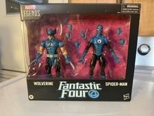 Marvel Legends Fantastic Four Wolverine and Spider-Man 2 Pack Action Figures