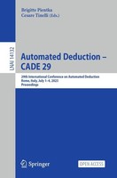 Automated Deduction - Cade 29 Brigitte Pientka