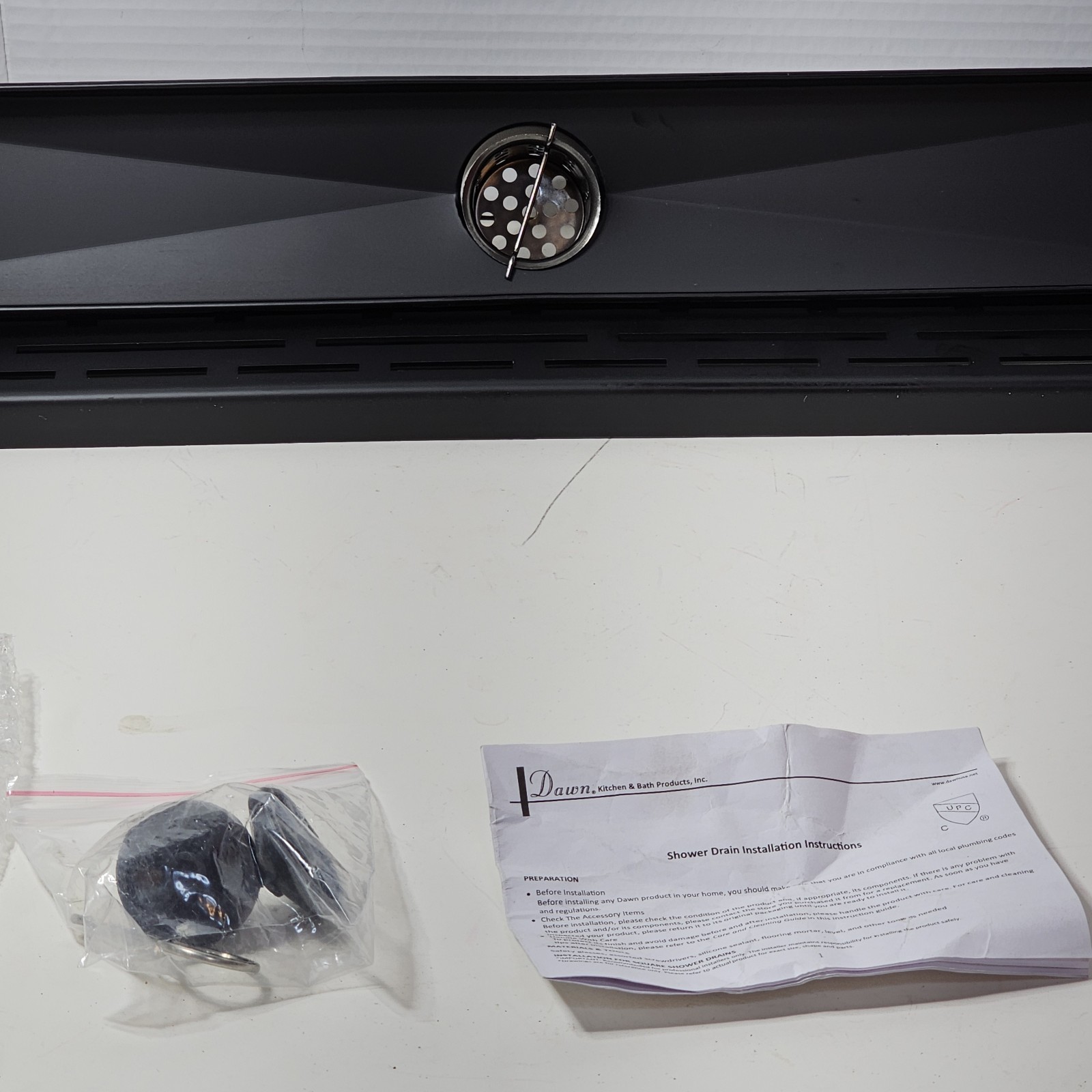 Dawn LAN240304MB Matte B Linear Shower Drain 24" Open Box New