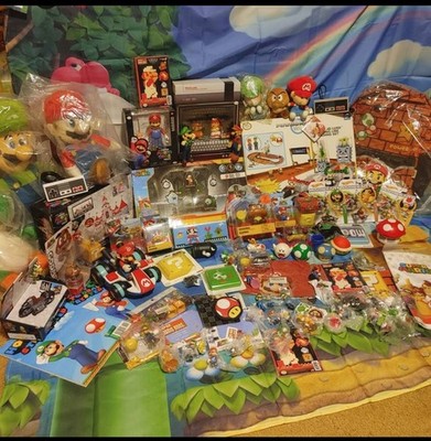 Super Mario Bros. Lot Collectible Toy  Miscellaneous Nintendo Memorabilia 