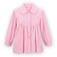 Cozy Fleece Bed Jacket, Ivory, MED