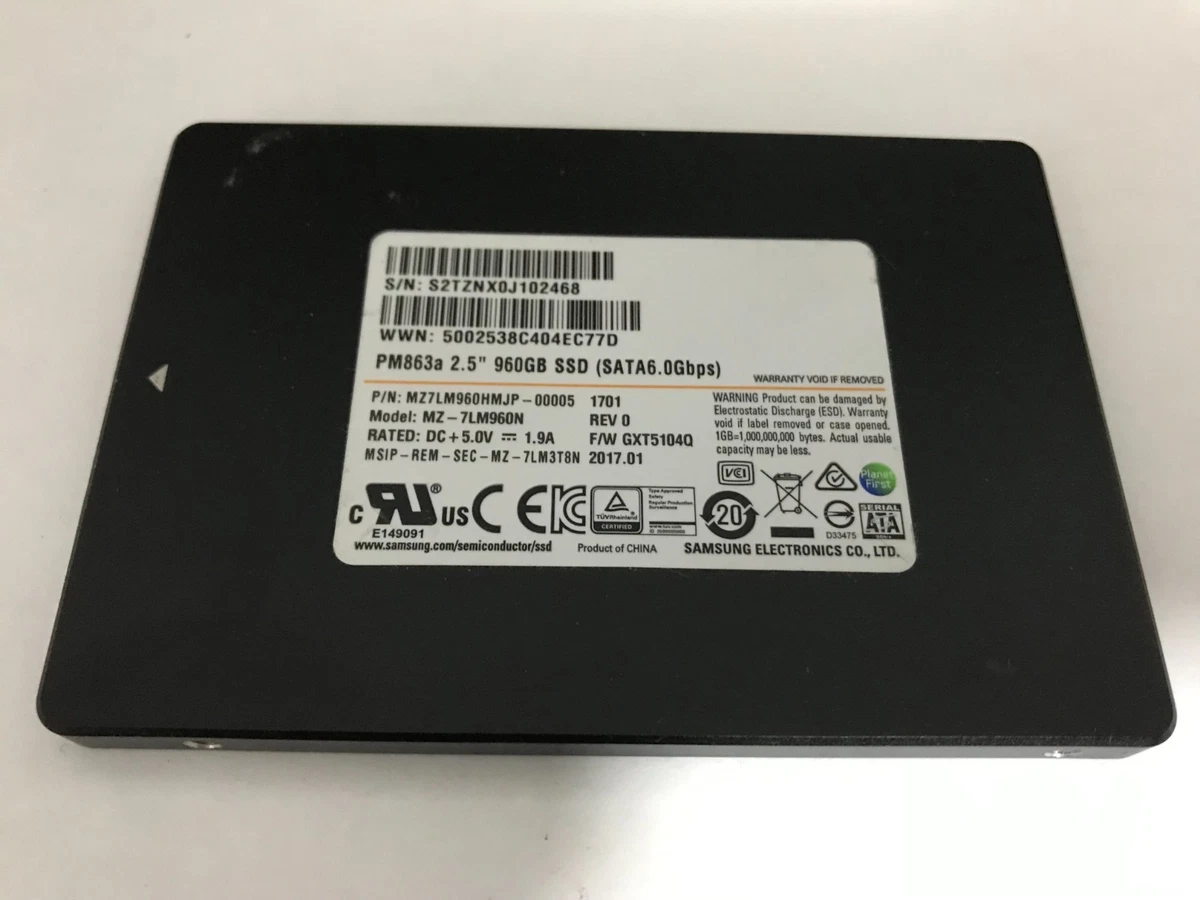Samsung 960GB SATA III Solid State Drives for sale | eBay