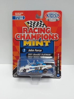 Racing Champions Mint 1:64 2021 BlueDEF Platinum Chevy Camaro NHRA Funny Car