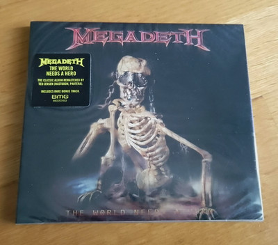 Megadeth - The World Needs A Hero (CD Album) inkl. Bonus Track | Remastered