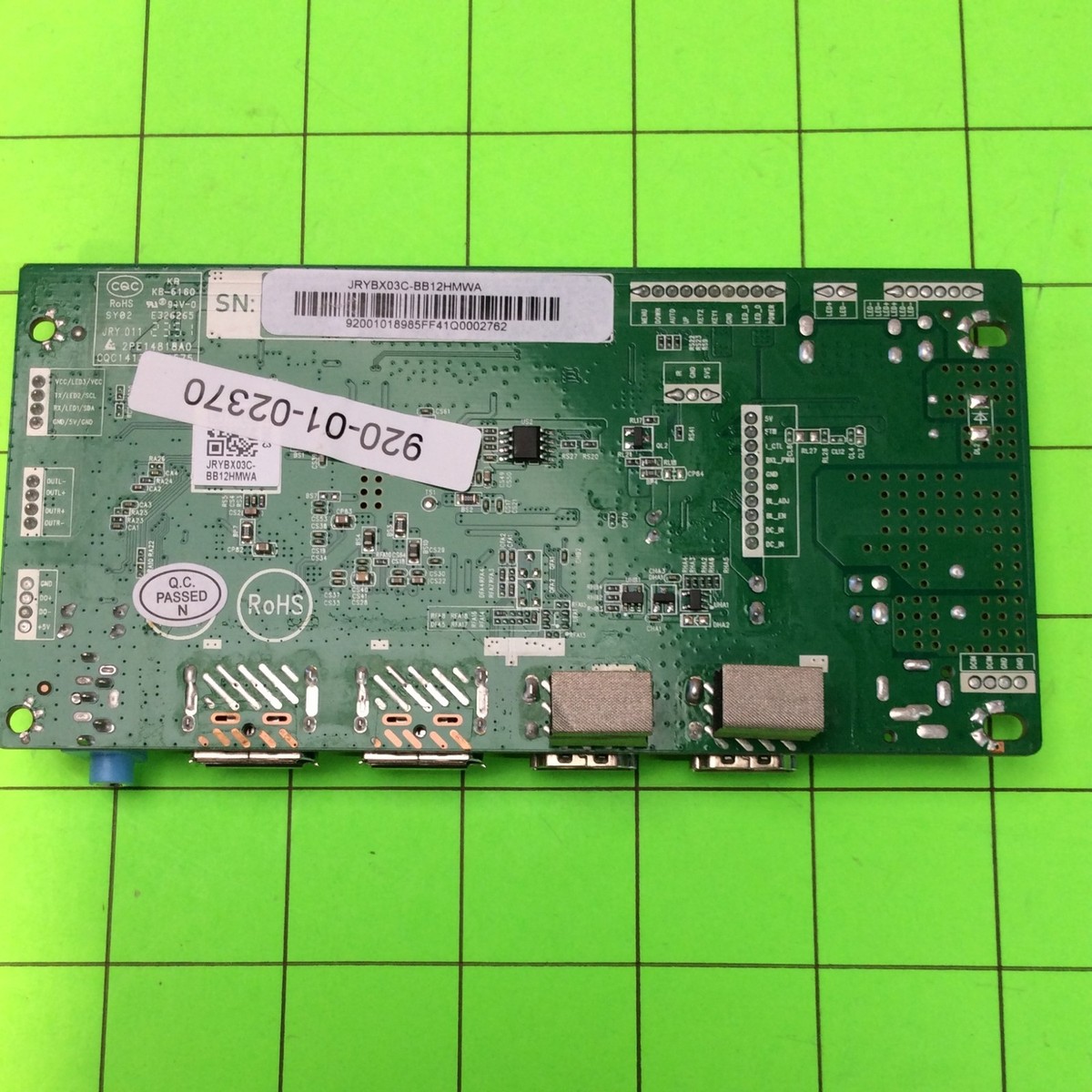 Acer EDA343CUR Hbmiippx Monitor Main Video Board JRY-F9HUHD-AV1 | eBay