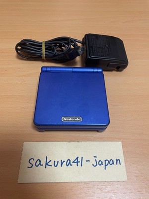 Nintendo Gameboy Advance GBA SP Handheld System Console Azurite