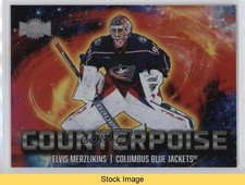 2024-25 Skybox Metal Universe Counterpoise Elvis Merzlikins #15CT READ b3q