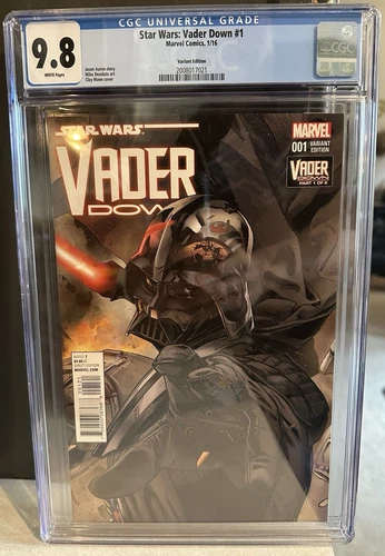Star Wars: Vader Down #1 CGC 9.8 Clay Mann Connecting Cover Variant