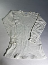 Vintage 60s Sears Waffle Knit Thermal Undershirt USA Tagged 38-40 Fits Men S USA