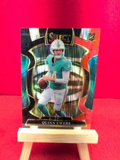 2025 Panini Select - Concourse Quinn Ewers #82 Black & Red Shock Prizm (RC)