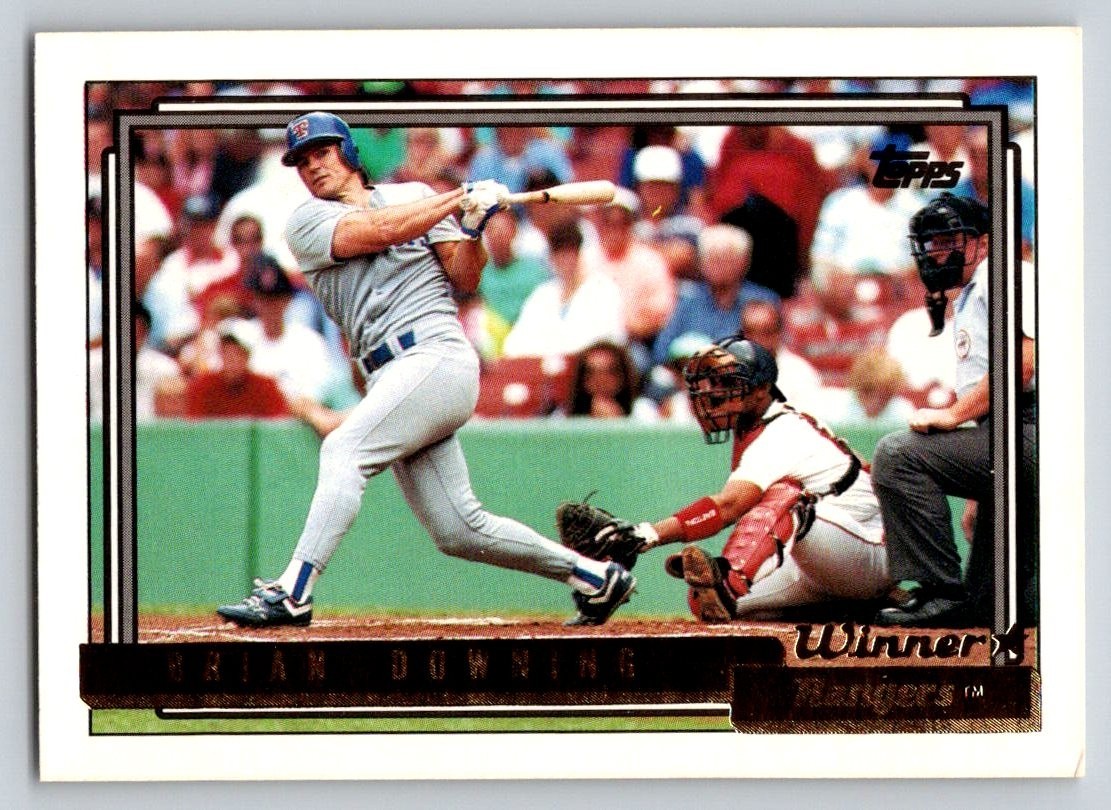 1992 Topps - Brian Downing #173 Gold