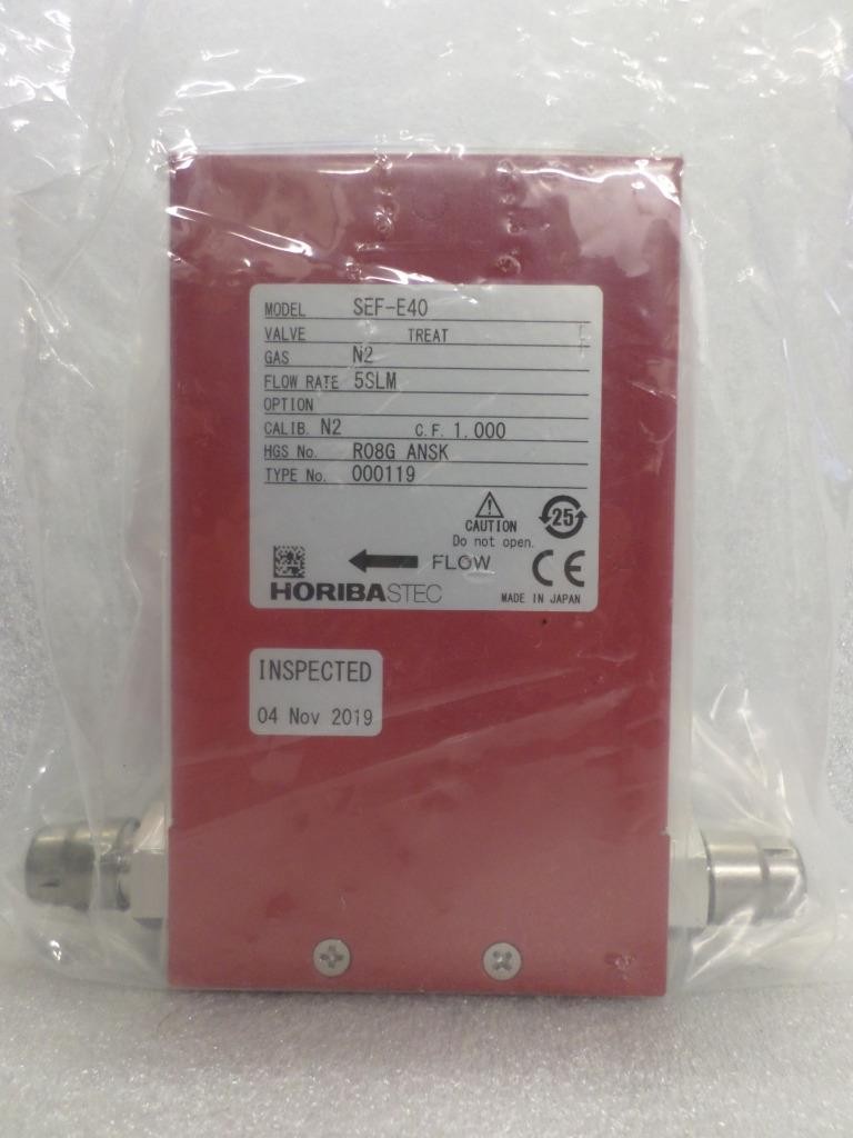 Horiba STEC SEF-E40 Gas N2, Flow Rate 5 SLM Mass Flow Controller