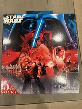 STAR WARS Socks Set 15 Days Of Socks Mens Size 6-12 NEW 