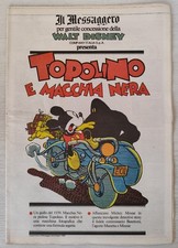 walt disney il messaggero presenta TOPOLINO E MACCHIA NERA 1989 the phantom blot