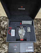 TUDOR Black Bay 54 37mm Black Dial Auto 79000N Steel Box & Papers | March 2024