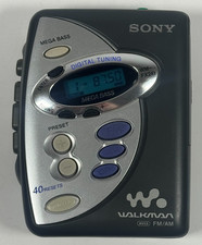VTG Sony Walkman WM-FX241 Cassette Player FM/AM Radio - FOR PARTS/REPAIR - READ