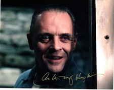 Anthony Hopkins signed 11x14