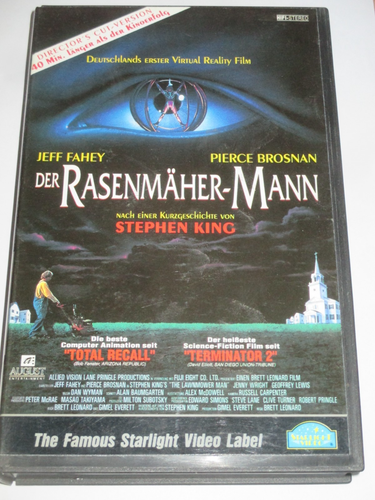 Starlight Video 22500 - Rasenmäher-Mann - VHS/Horror/Stephen King/Pierce Brosnan