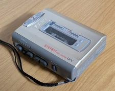 SONY TCS-600 WALKMAN Stereo Cassette Tape Recorder Player Confirmed Operation