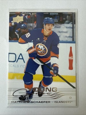 Matthew Schaefer Upper Deck 2025-26 Series 2 Young Guns