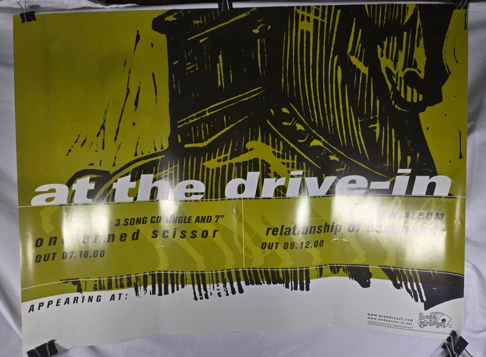 Vintage 2000 At The Drive-In  Poster Relationship of Command Poster - Image 2 of 4